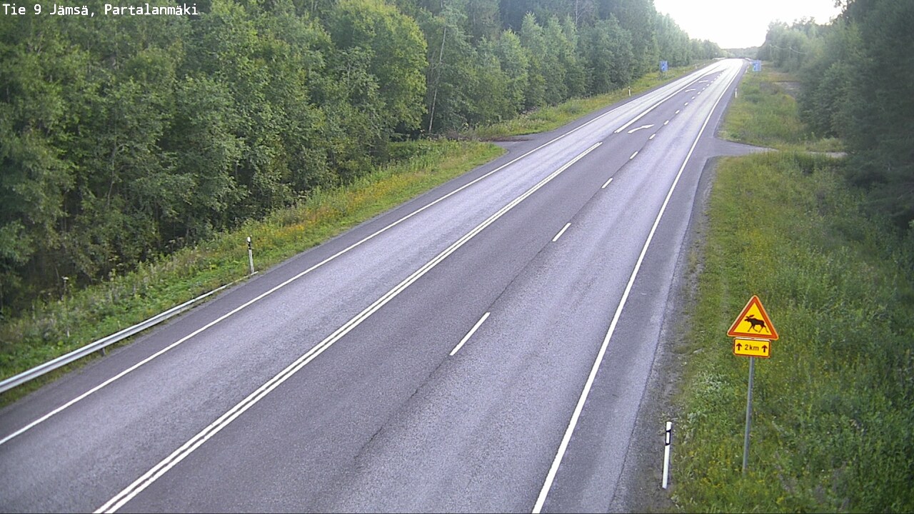 Kelikamerat Kuva Tie 9 Jämsä, Partalanmäki, Jämsä, Keski-Suomi