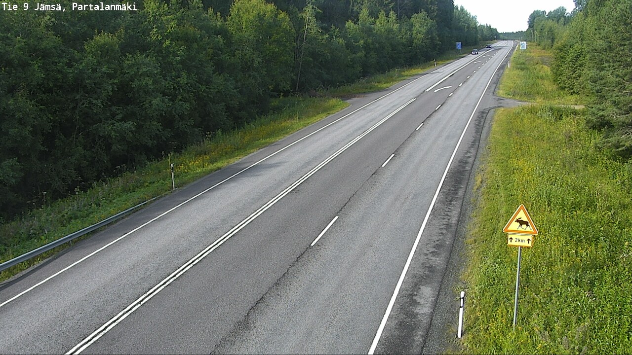 Kelikamerat Kuva Tie 9 Jämsä, Partalanmäki, Jämsä, Keski-Suomi