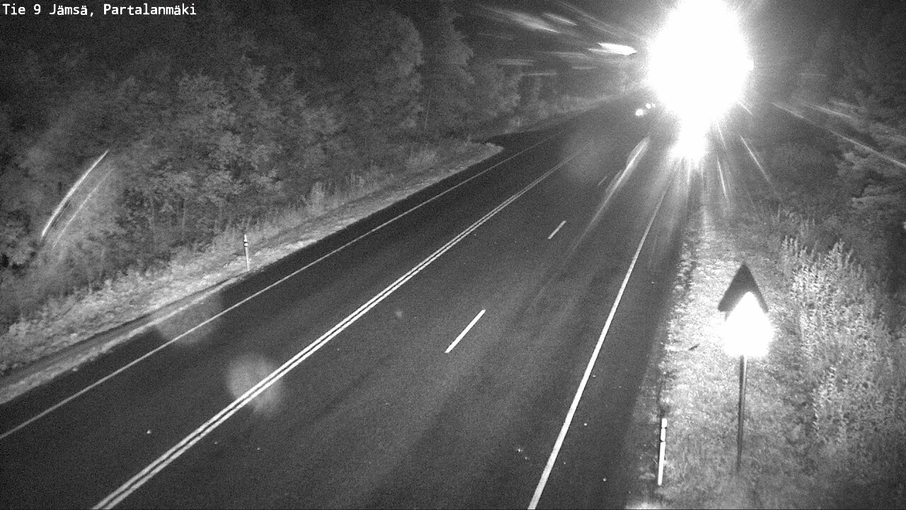 Weather Camera Image Väg 9 Jämsä, Partalanmäki, Jämsä, Keski-Suomi