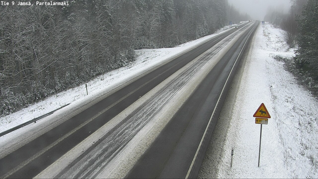 Kelikamerat Kuva Tie 9 Jämsä, Partalanmäki, Jämsä, Keski-Suomi