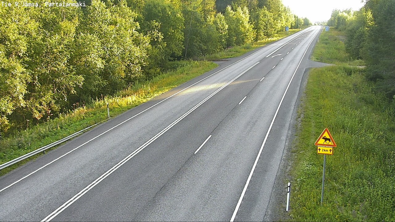 Kelikamerat Kuva Tie 9 Jämsä, Partalanmäki, Jämsä, Keski-Suomi