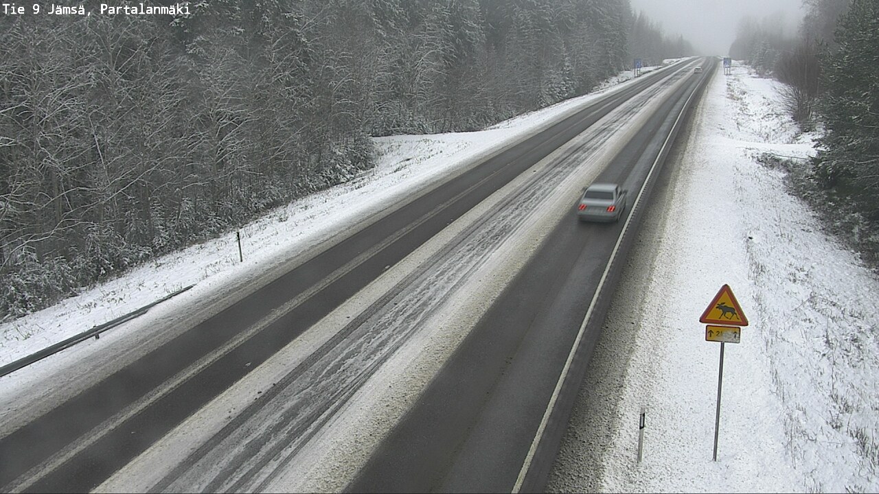 Kelikamerat Kuva Tie 9 Jämsä, Partalanmäki, Jämsä, Keski-Suomi