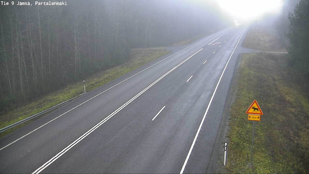 Kelikamerat Kuva Tie 9 Jämsä, Partalanmäki, Jämsä, Keski-Suomi