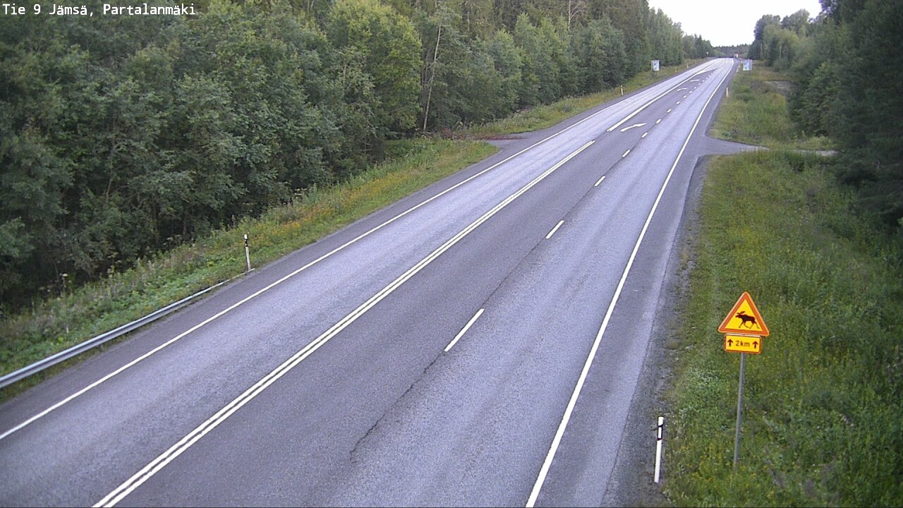 Kelikamerat Kuva Tie 9 Jämsä, Partalanmäki, Jämsä, Keski-Suomi