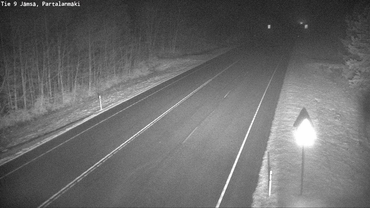 Weather Camera Image Väg 9 Jämsä, Partalanmäki, Jämsä, Keski-Suomi