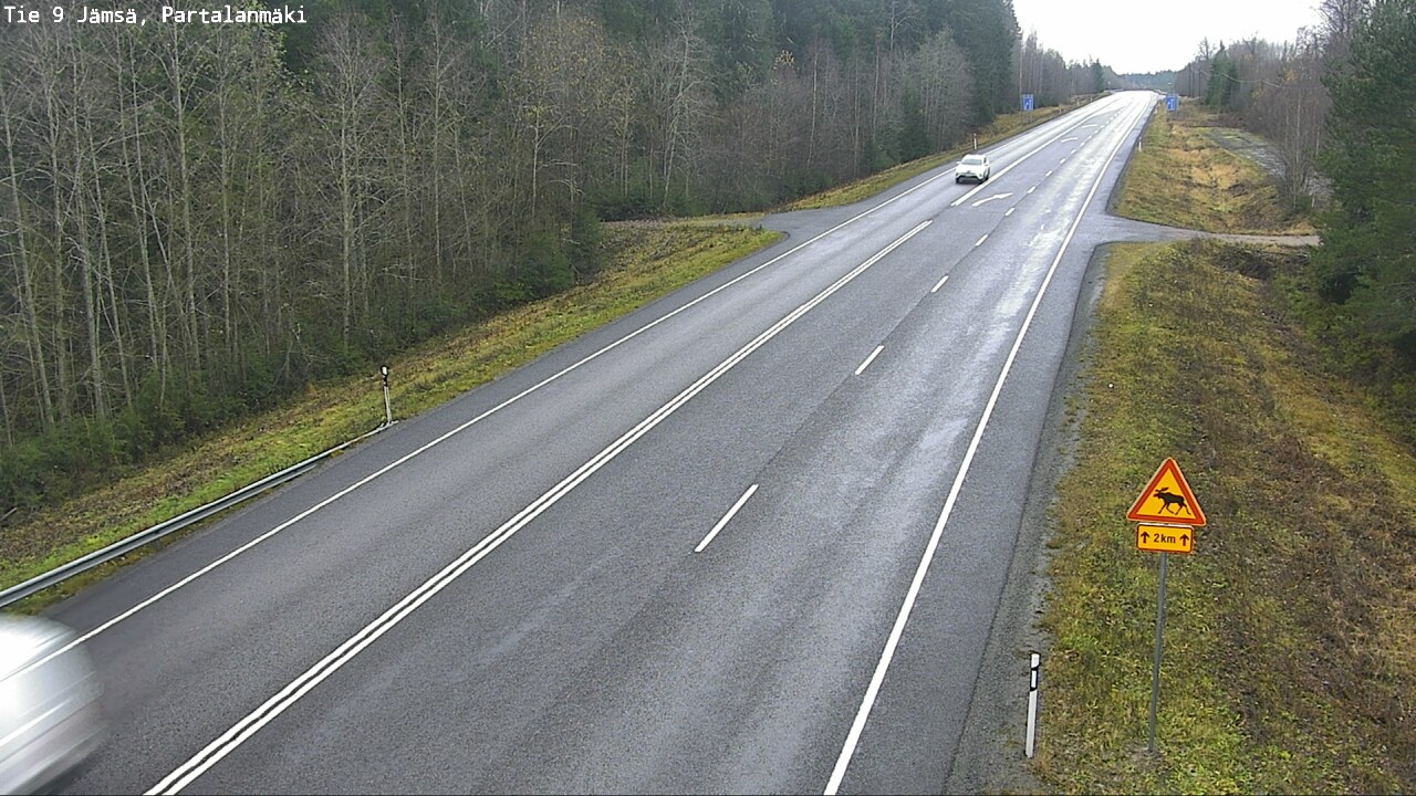 Kelikamerat Kuva Tie 9 Jämsä, Partalanmäki, Jämsä, Keski-Suomi