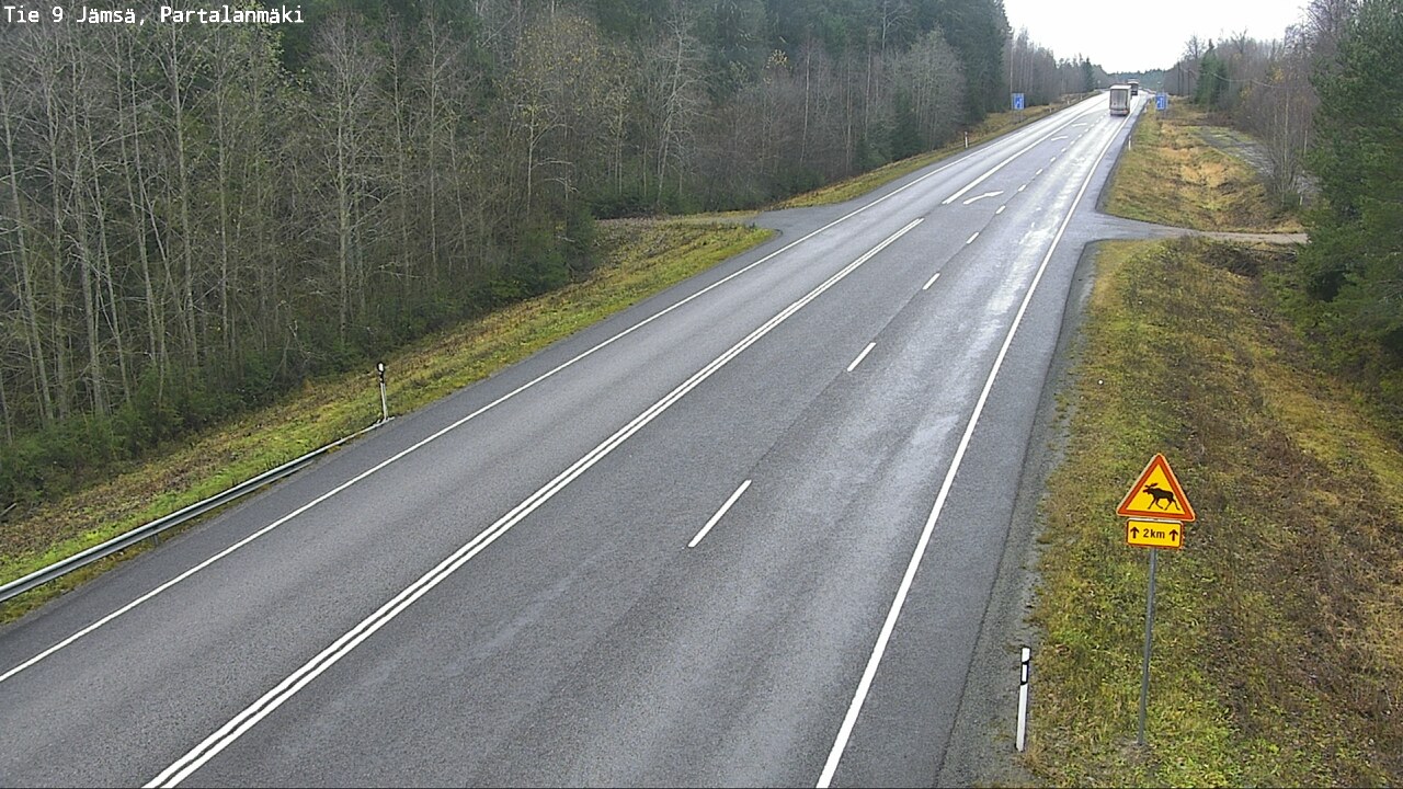 Kelikamerat Kuva Tie 9 Jämsä, Partalanmäki, Jämsä, Keski-Suomi