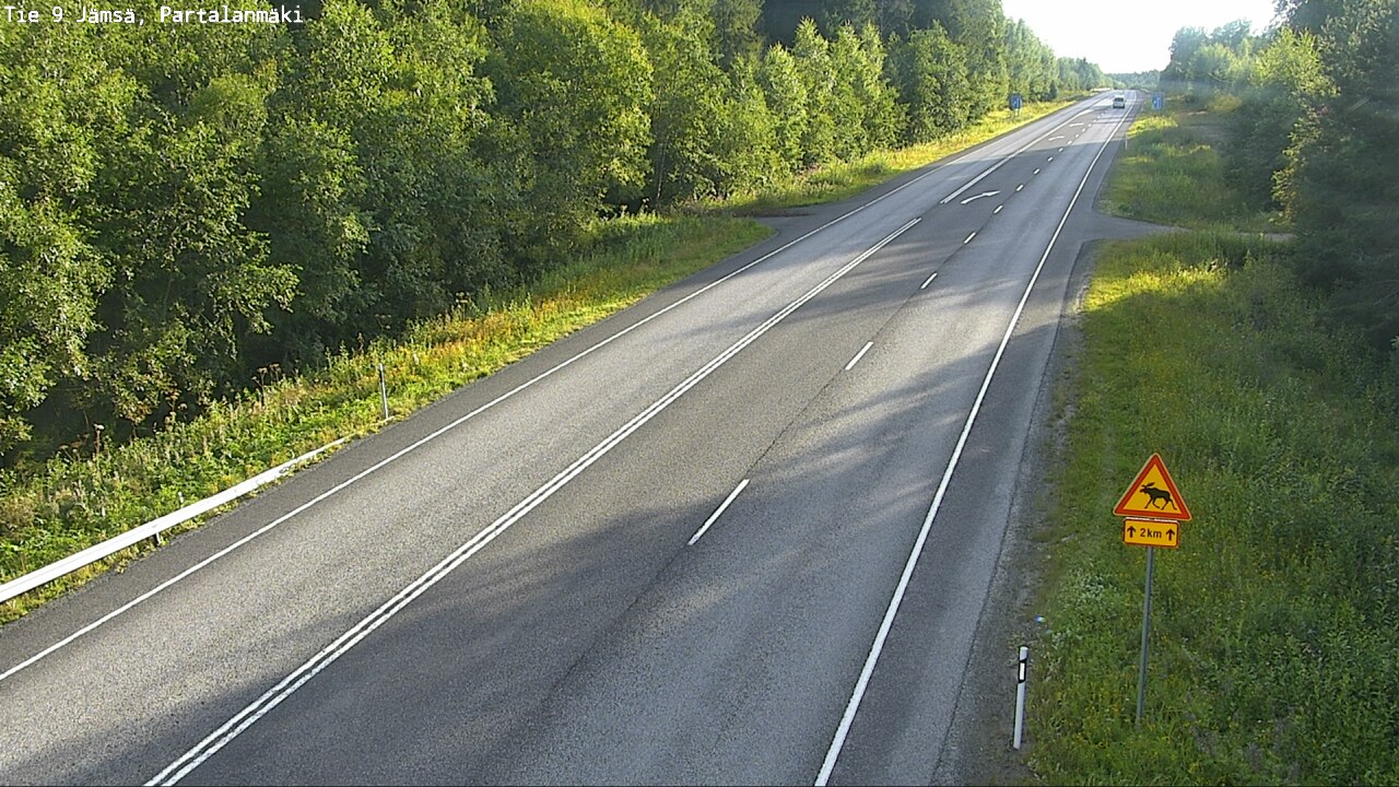 Kelikamerat Kuva Tie 9 Jämsä, Partalanmäki, Jämsä, Keski-Suomi