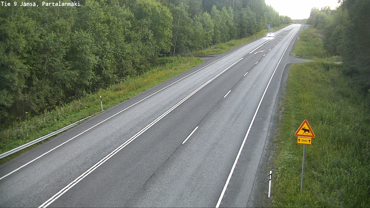 Kelikamerat Kuva Tie 9 Jämsä, Partalanmäki, Jämsä, Keski-Suomi