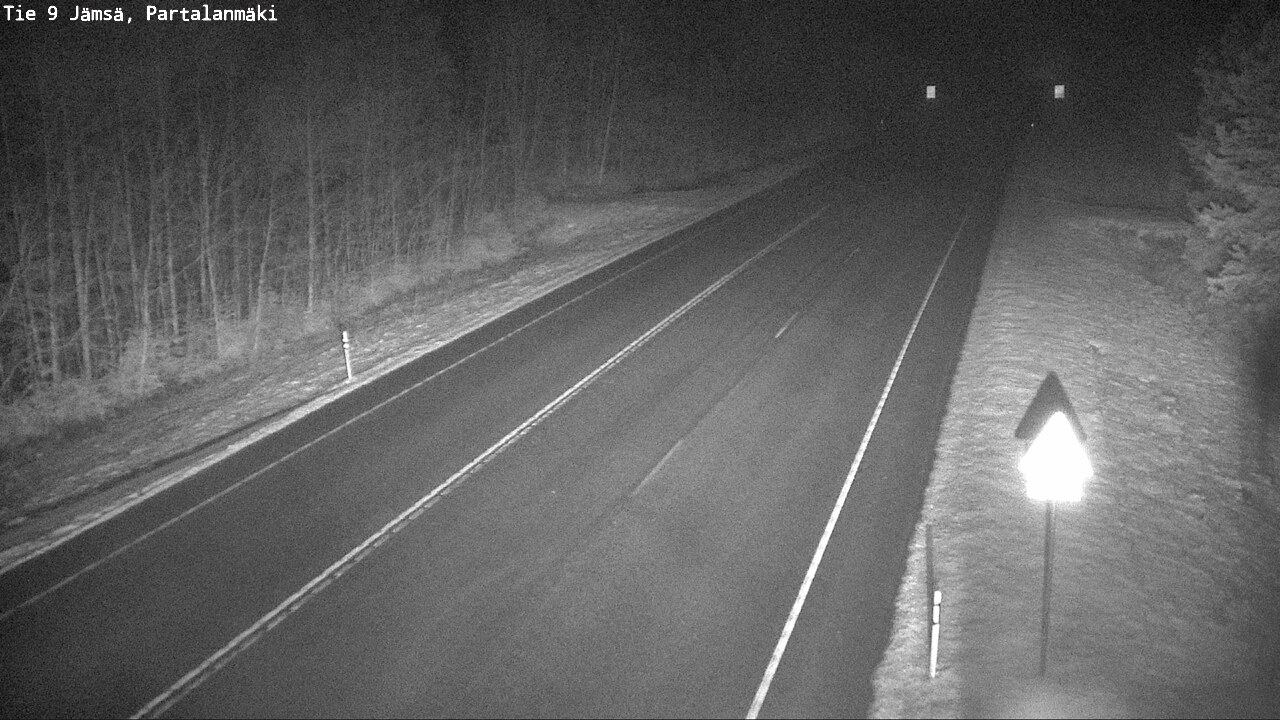 Weather Camera Image Väg 9 Jämsä, Partalanmäki, Jämsä, Keski-Suomi