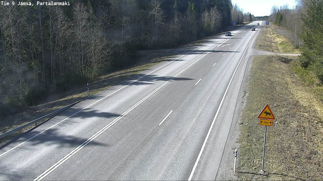 Kelikamerat Kuva Tie 9 Jämsä, Partalanmäki, Jämsä, Keski-Suomi