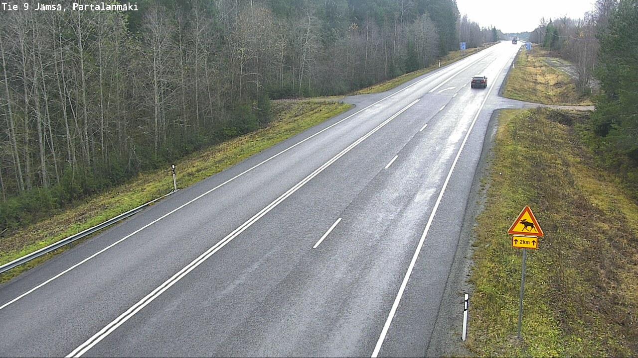 Kelikamerat Kuva Tie 9 Jämsä, Partalanmäki, Jämsä, Keski-Suomi