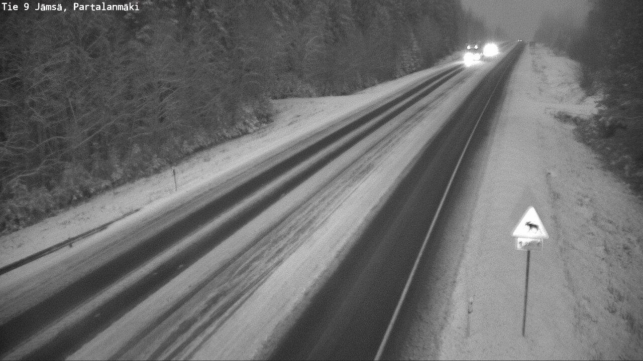 Kelikamerat Kuva Tie 9 Jämsä, Partalanmäki, Jämsä, Keski-Suomi