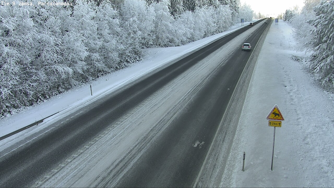 Weather Camera Image Road 9 Jämsä, Partalanmäki, Jämsä, Keski-Suomi