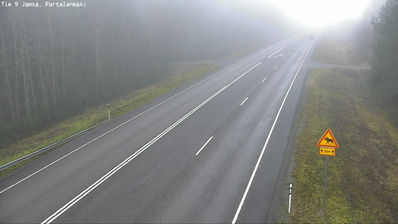 Kelikamerat Kuva Tie 9 Jämsä, Partalanmäki, Jämsä, Keski-Suomi