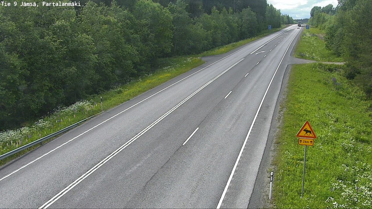 Kelikamerat Kuva Tie 9 Jämsä, Partalanmäki, Jämsä, Keski-Suomi