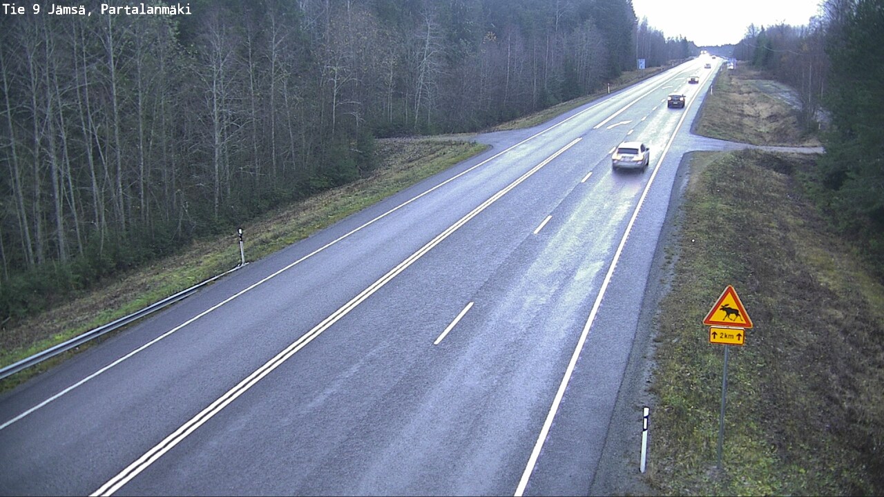 Kelikamerat Kuva Tie 9 Jämsä, Partalanmäki, Jämsä, Keski-Suomi