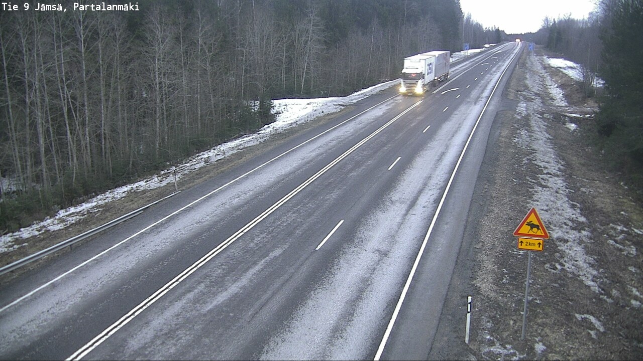 Kelikamerat Kuva Tie 9 Jämsä, Partalanmäki, Jämsä, Keski-Suomi