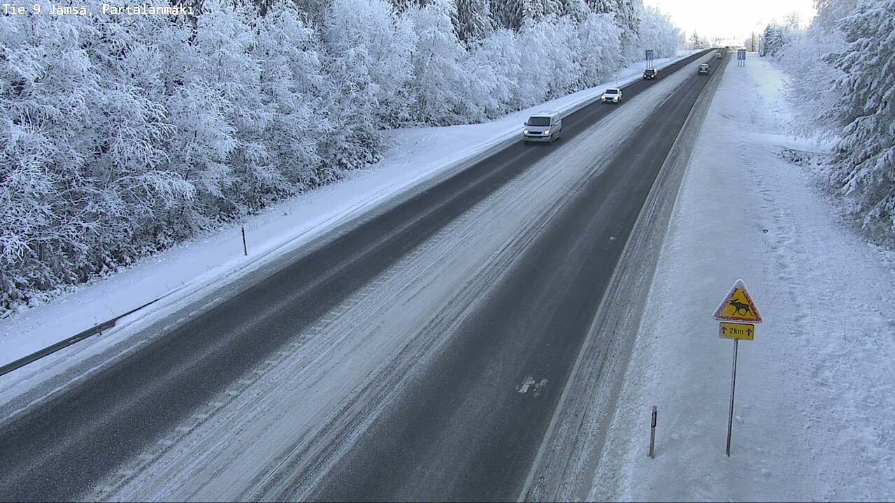 Weather Camera Image Väg 9 Jämsä, Partalanmäki, Jämsä, Keski-Suomi