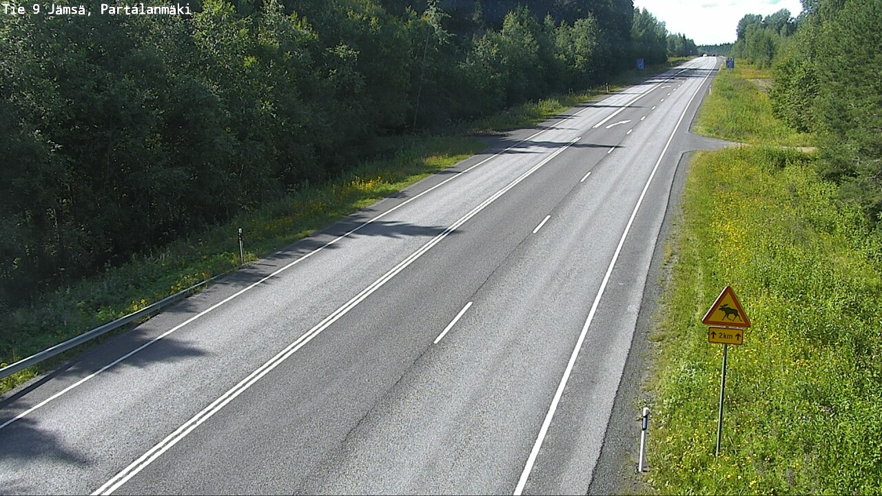Kelikamerat Kuva Tie 9 Jämsä, Partalanmäki, Jämsä, Keski-Suomi