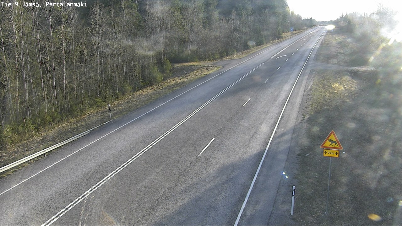Kelikamerat Kuva Tie 9 Jämsä, Partalanmäki, Jämsä, Keski-Suomi