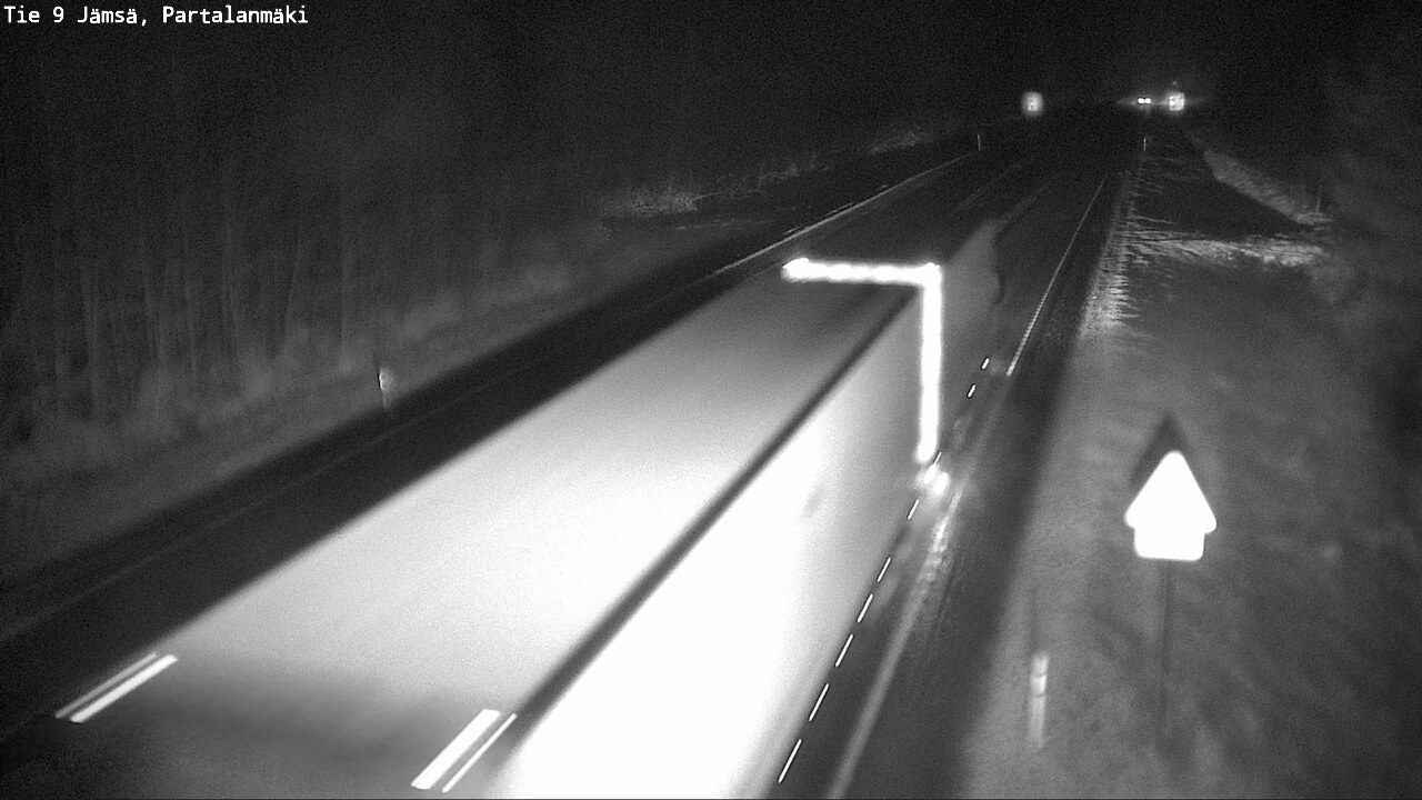 Weather Camera Image Väg 9 Jämsä, Partalanmäki, Jämsä, Keski-Suomi