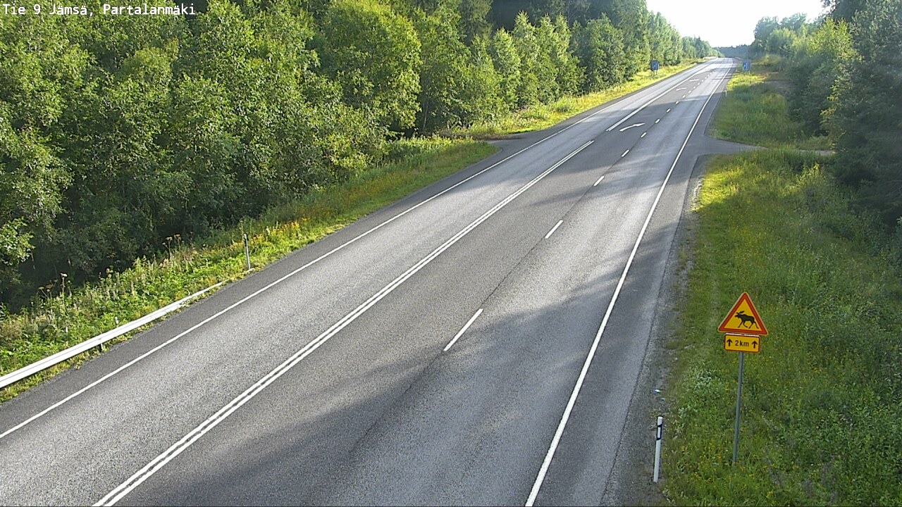Kelikamerat Kuva Tie 9 Jämsä, Partalanmäki, Jämsä, Keski-Suomi