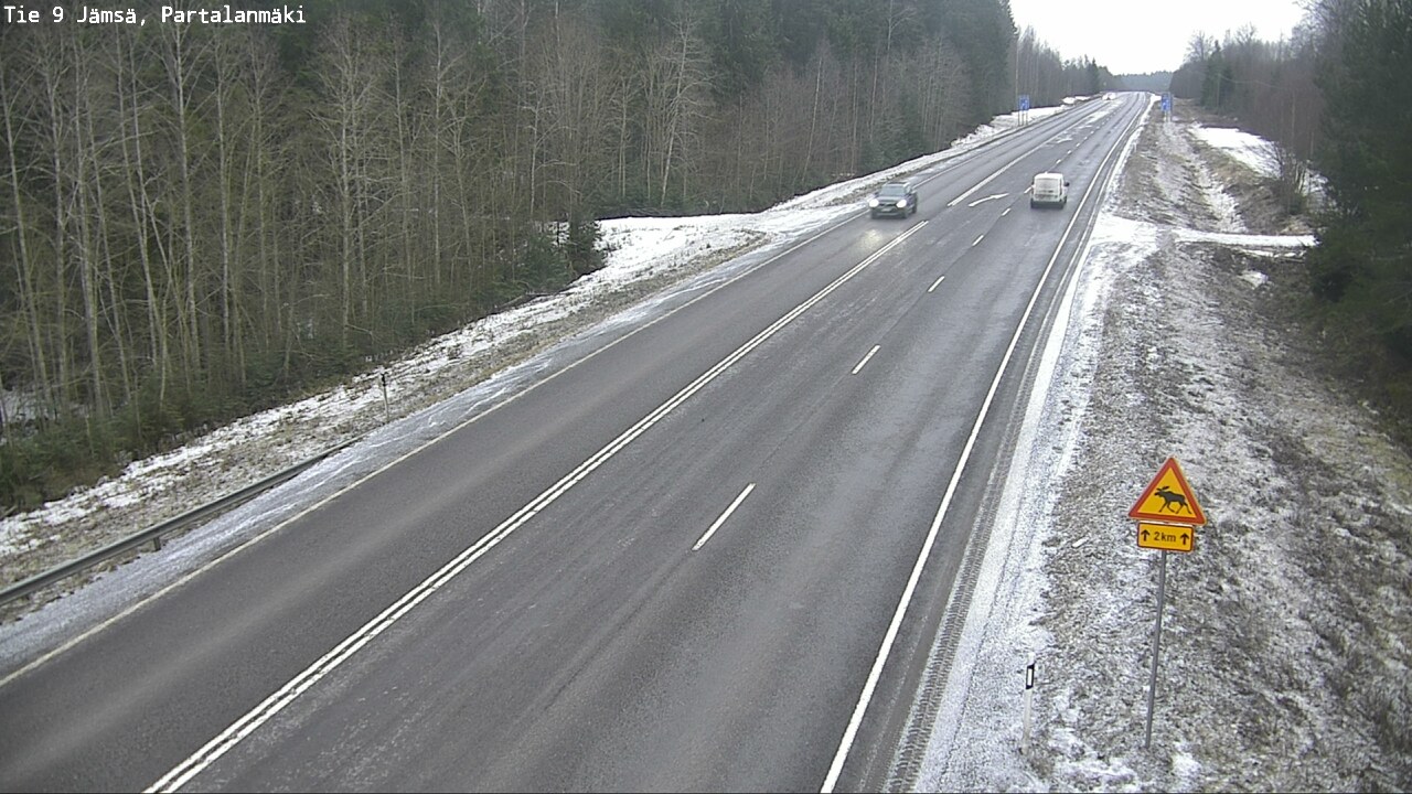 Kelikamerat Kuva Tie 9 Jämsä, Partalanmäki, Jämsä, Keski-Suomi