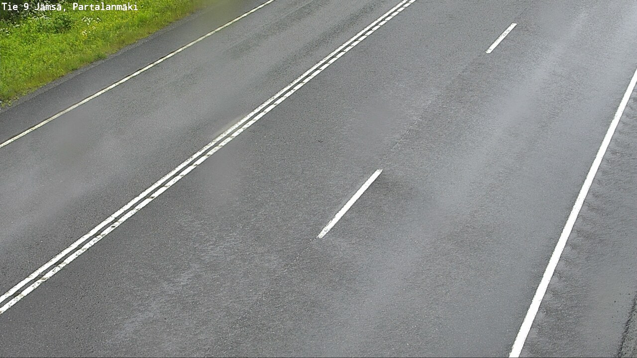 Weather Camera Image Väg 9 Jämsä, Partalanmäki, Jämsä, Keski-Suomi