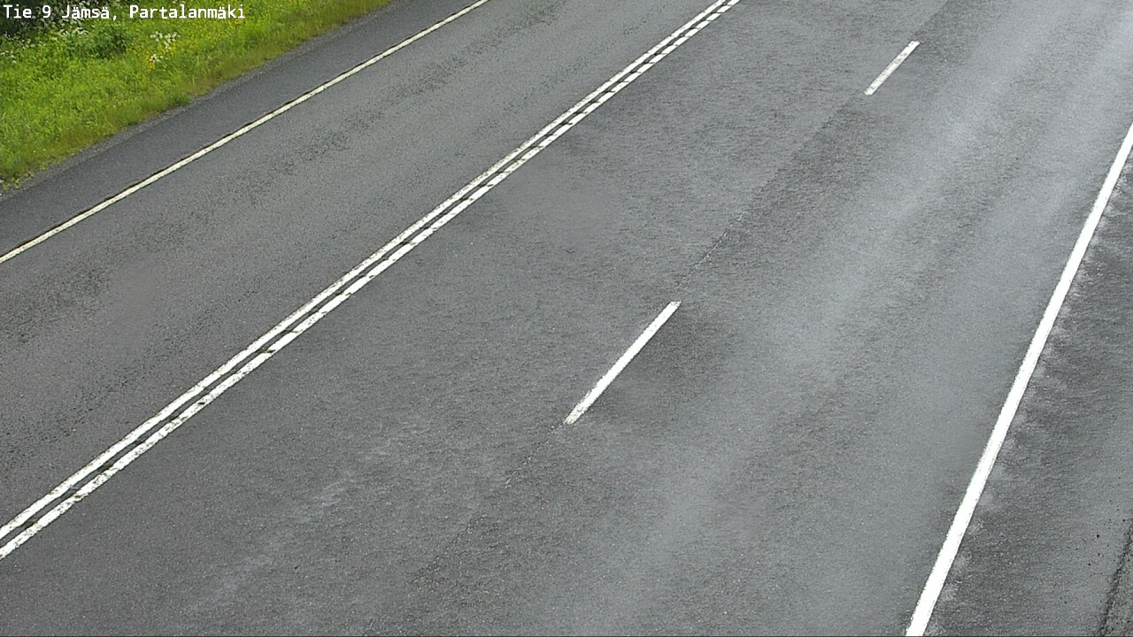 Weather Camera Image Väg 9 Jämsä, Partalanmäki, Jämsä, Keski-Suomi