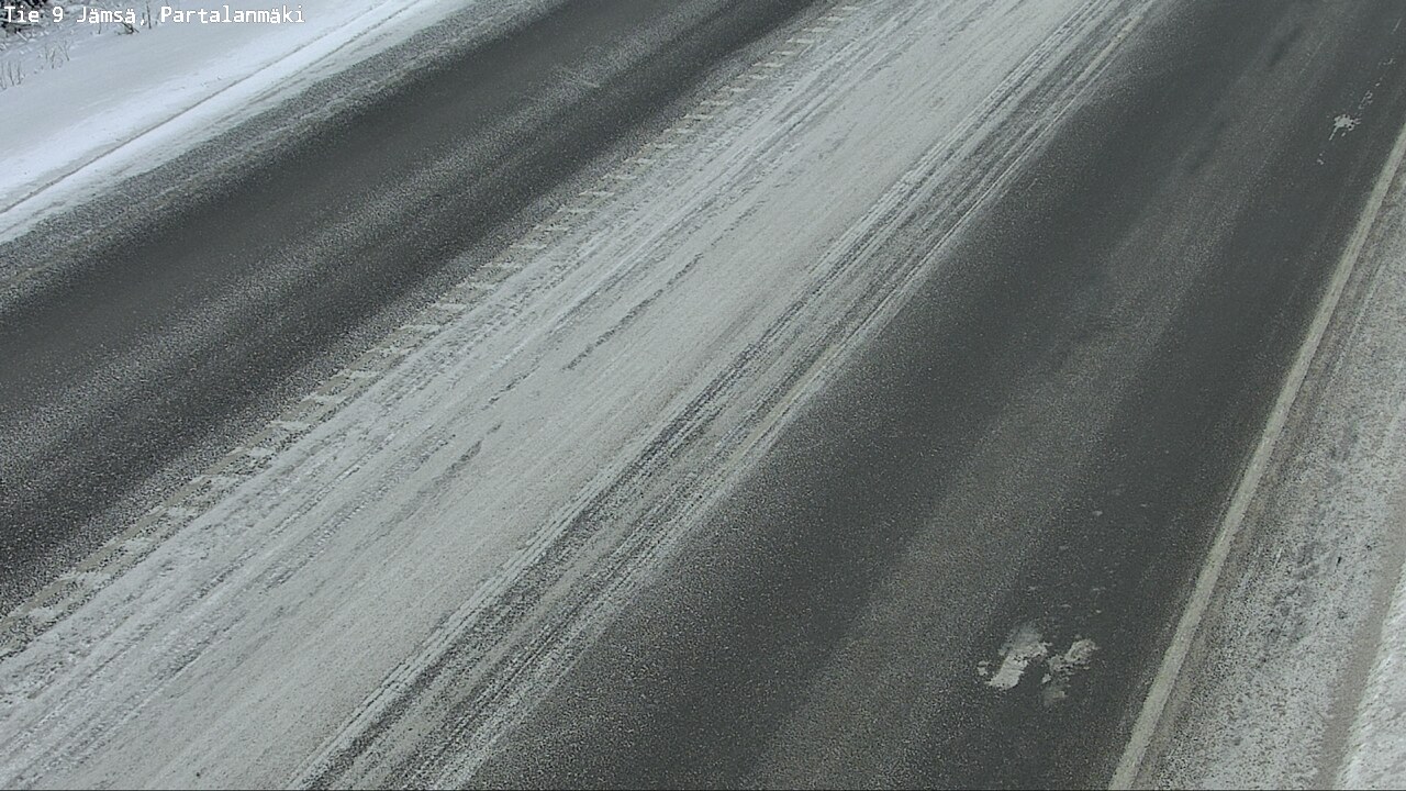Weather Camera Image Road 9 Jämsä, Partalanmäki, Jämsä, Keski-Suomi