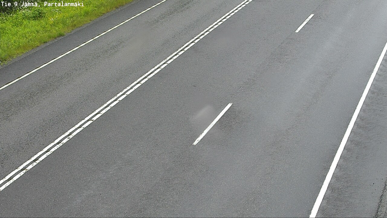 Weather Camera Image Väg 9 Jämsä, Partalanmäki, Jämsä, Keski-Suomi