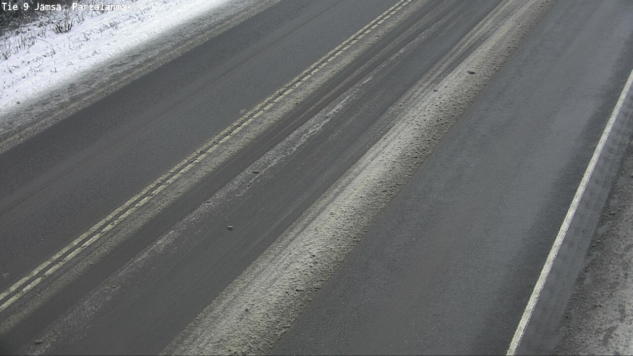 Weather Camera Image Väg 9 Jämsä, Partalanmäki, Jämsä, Keski-Suomi