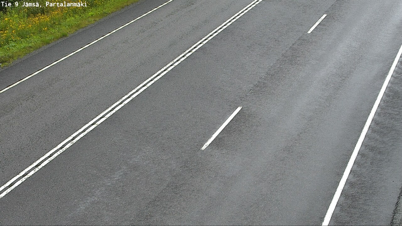 Weather Camera Image Road 9 Jämsä, Partalanmäki, Jämsä, Keski-Suomi
