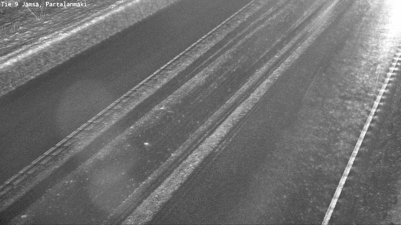 Weather Camera Image Väg 9 Jämsä, Partalanmäki, Jämsä, Keski-Suomi