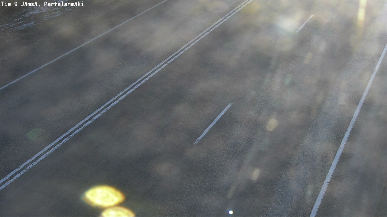 Weather Camera Image Road 9 Jämsä, Partalanmäki, Jämsä, Keski-Suomi