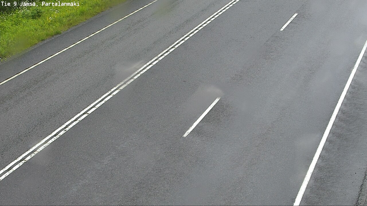 Weather Camera Image Väg 9 Jämsä, Partalanmäki, Jämsä, Keski-Suomi