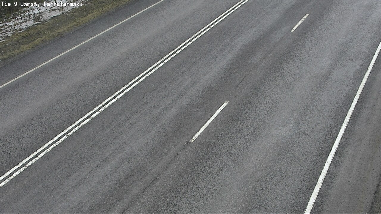 Weather Camera Image Road 9 Jämsä, Partalanmäki, Jämsä, Keski-Suomi