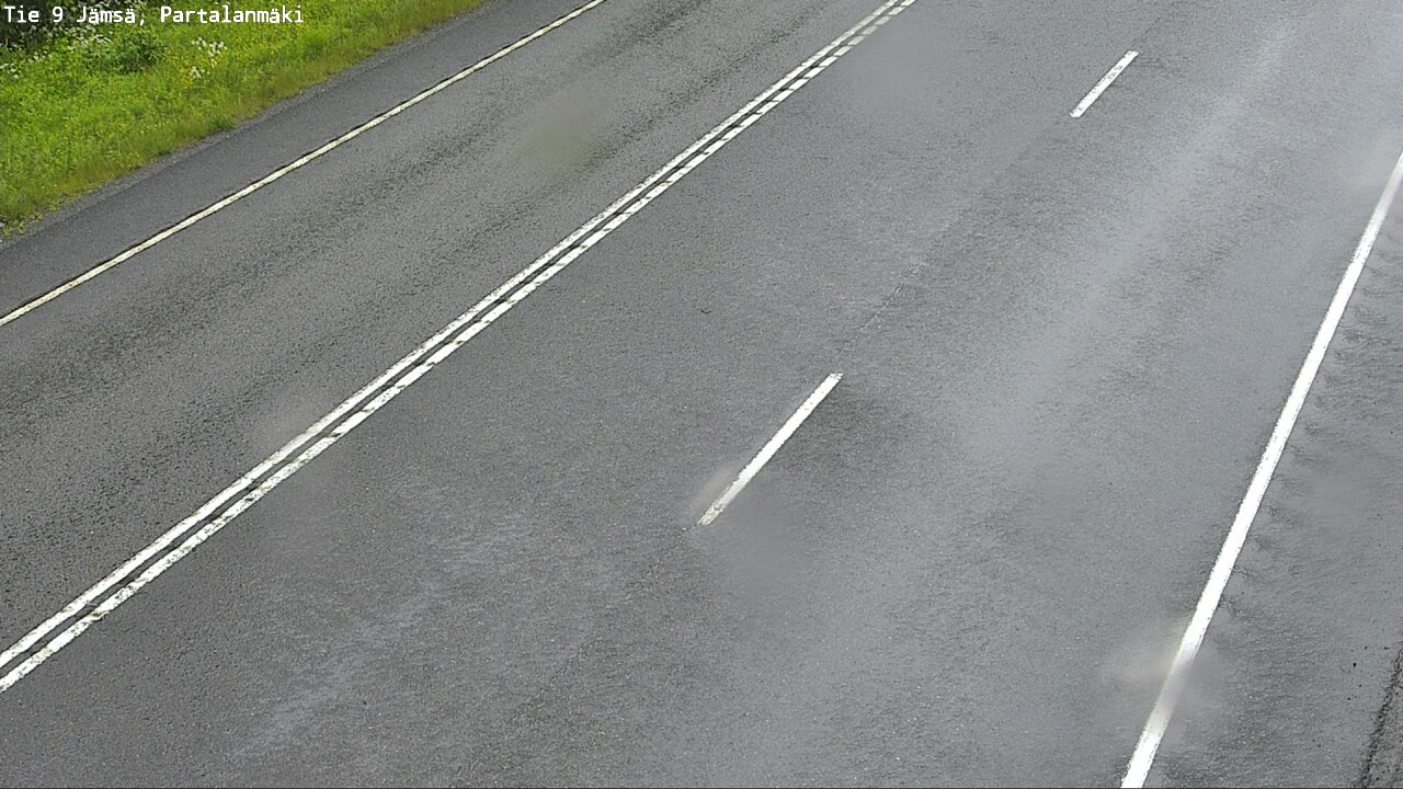 Weather Camera Image Väg 9 Jämsä, Partalanmäki, Jämsä, Keski-Suomi