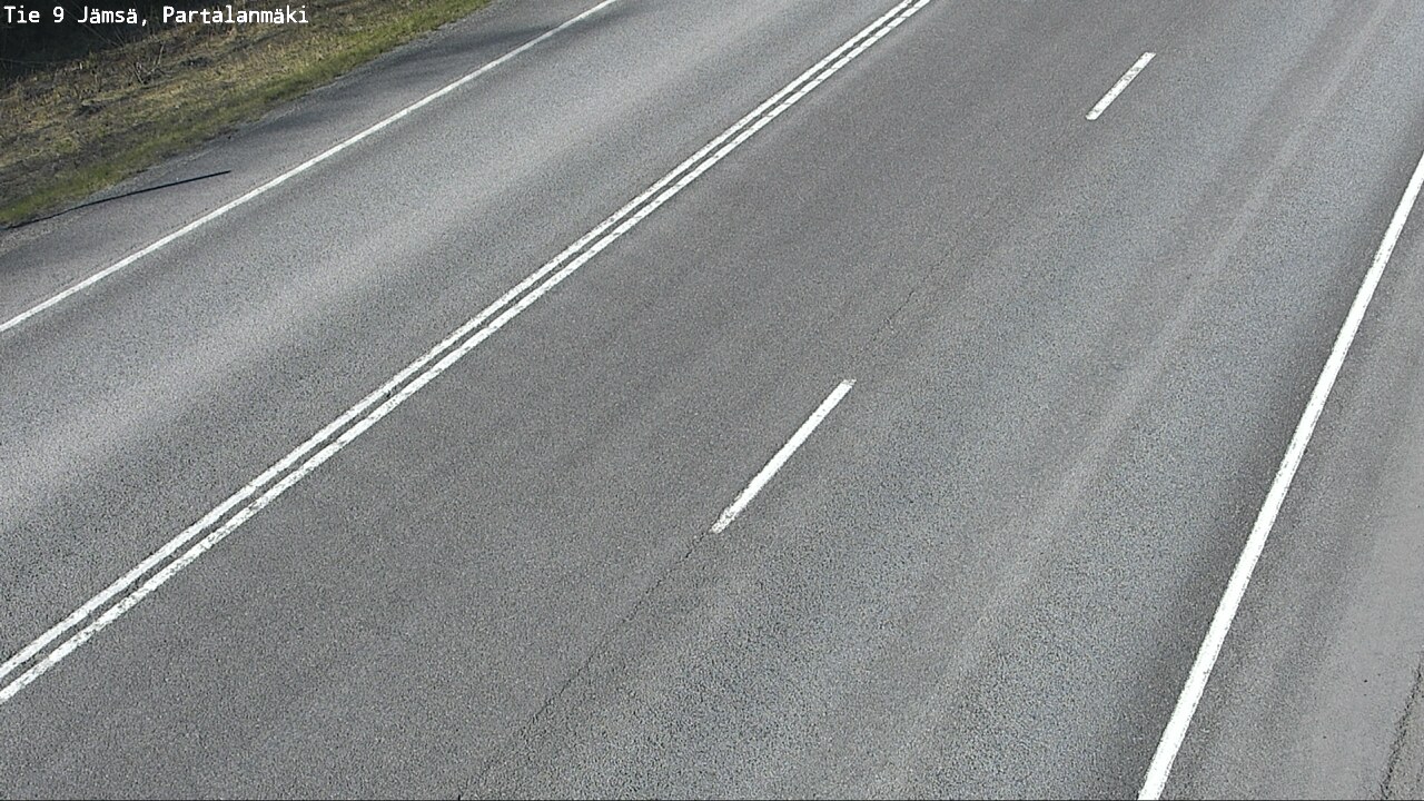 Weather Camera Image Väg 9 Jämsä, Partalanmäki, Jämsä, Keski-Suomi