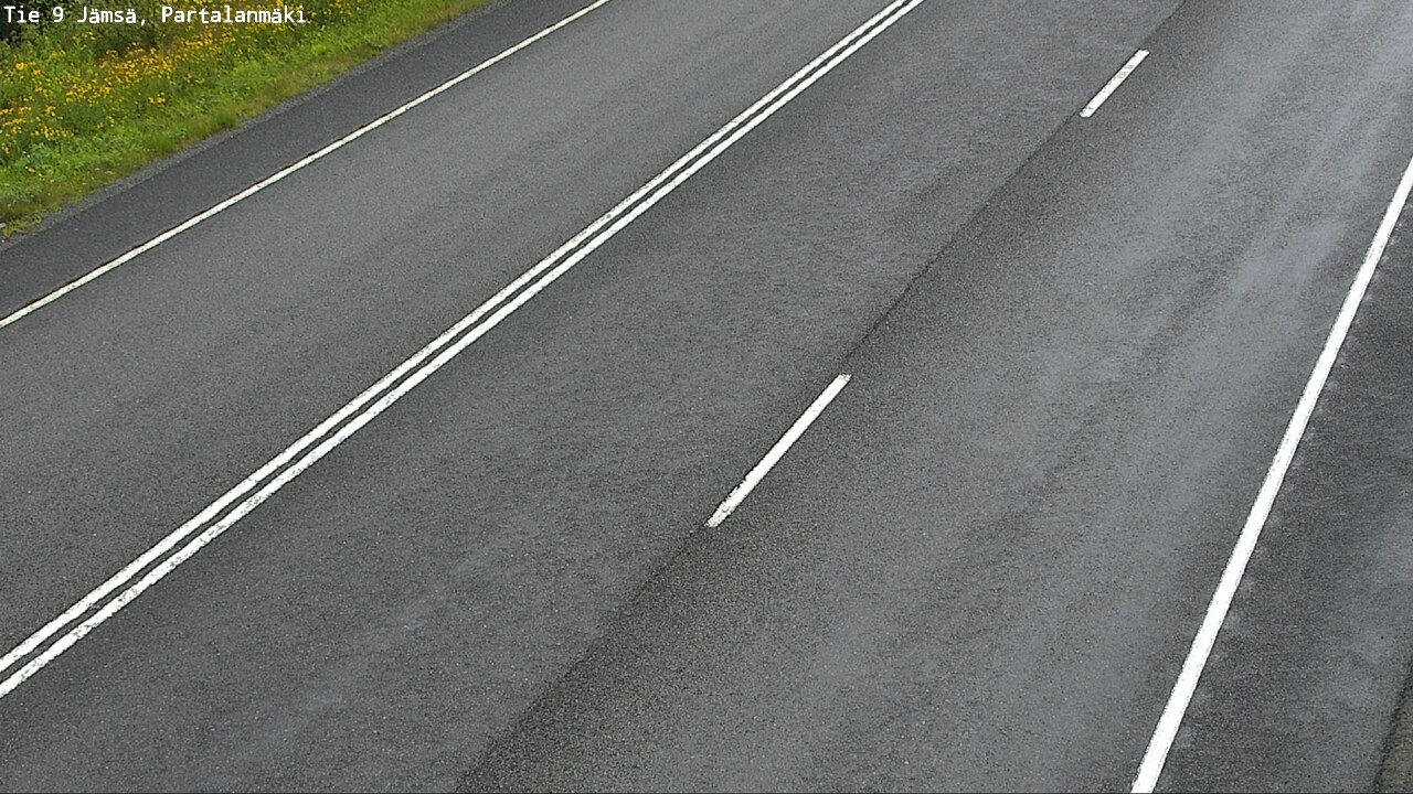 Weather Camera Image Road 9 Jämsä, Partalanmäki, Jämsä, Keski-Suomi