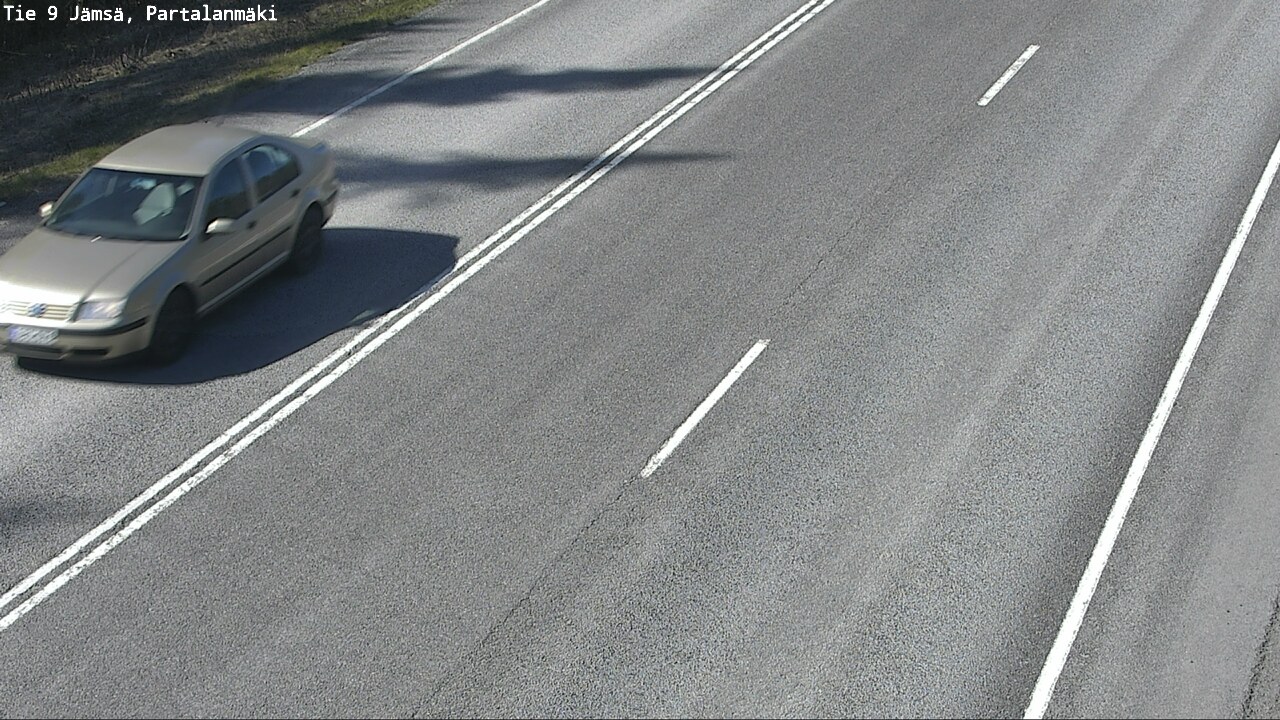 Weather Camera Image Road 9 Jämsä, Partalanmäki, Jämsä, Keski-Suomi