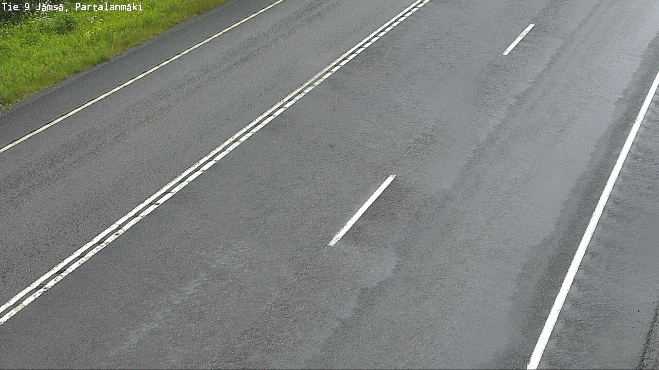 Weather Camera Image Väg 9 Jämsä, Partalanmäki, Jämsä, Keski-Suomi