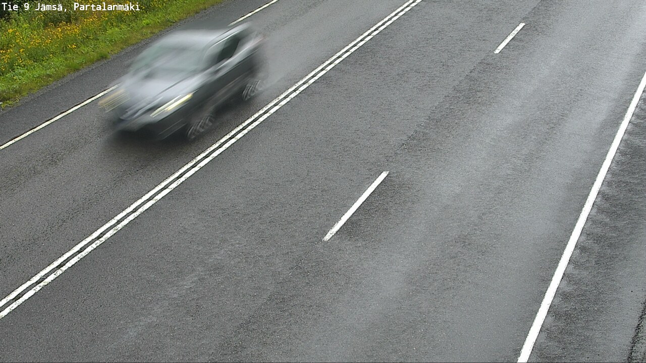 Weather Camera Image Road 9 Jämsä, Partalanmäki, Jämsä, Keski-Suomi