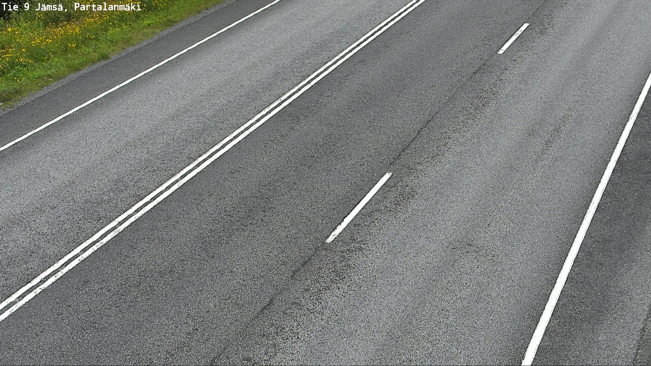 Weather Camera Image Road 9 Jämsä, Partalanmäki, Jämsä, Keski-Suomi