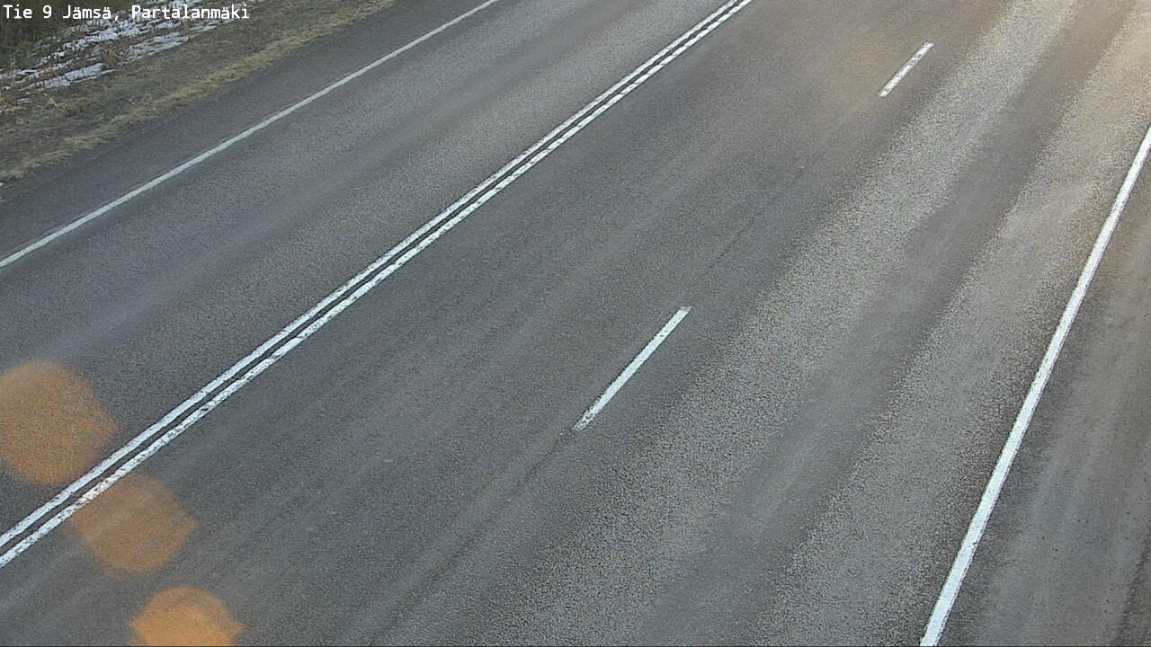 Weather Camera Image Road 9 Jämsä, Partalanmäki, Jämsä, Keski-Suomi