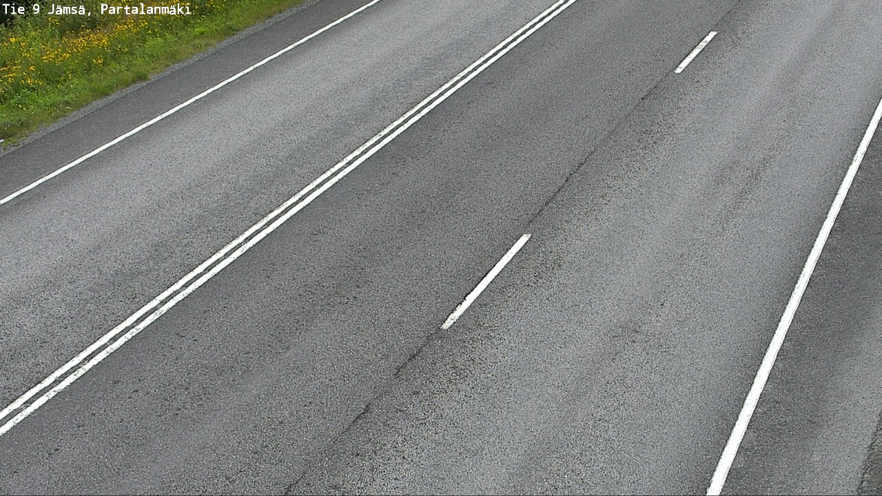 Weather Camera Image Road 9 Jämsä, Partalanmäki, Jämsä, Keski-Suomi