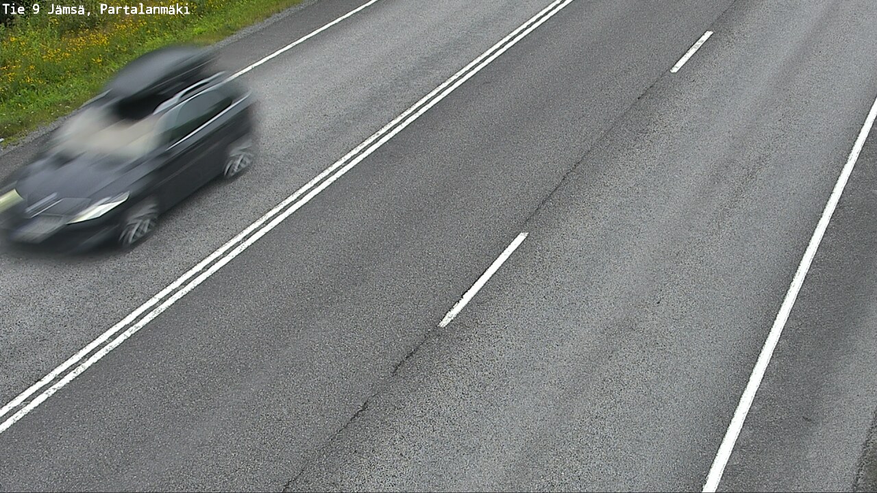 Weather Camera Image Road 9 Jämsä, Partalanmäki, Jämsä, Keski-Suomi