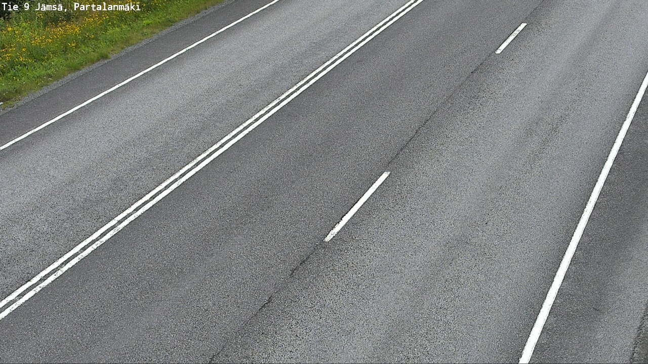 Weather Camera Image Road 9 Jämsä, Partalanmäki, Jämsä, Keski-Suomi