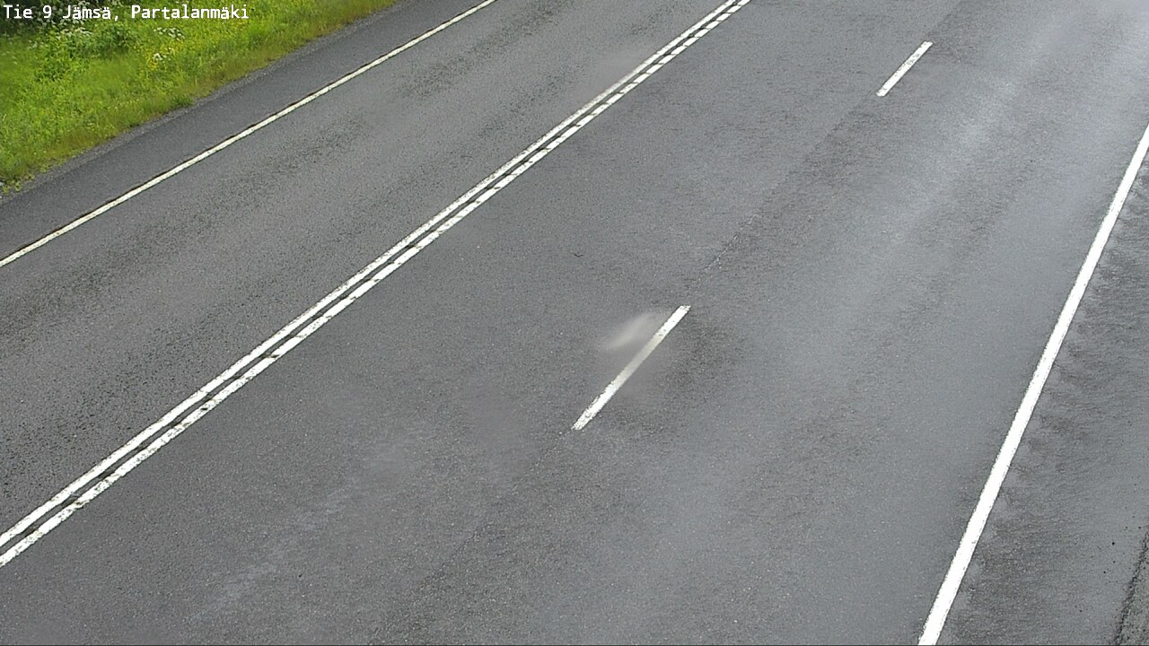 Weather Camera Image Väg 9 Jämsä, Partalanmäki, Jämsä, Keski-Suomi